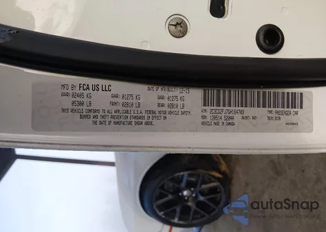 2016 Dodge Challenger R/T Scat Pack z USA, uszkodzony, nr VIN 2C3CDZFJ7GH164703